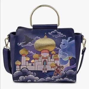 Disney Loungefly Jasmine Aladdin Castle Crossbody Bag New unopened